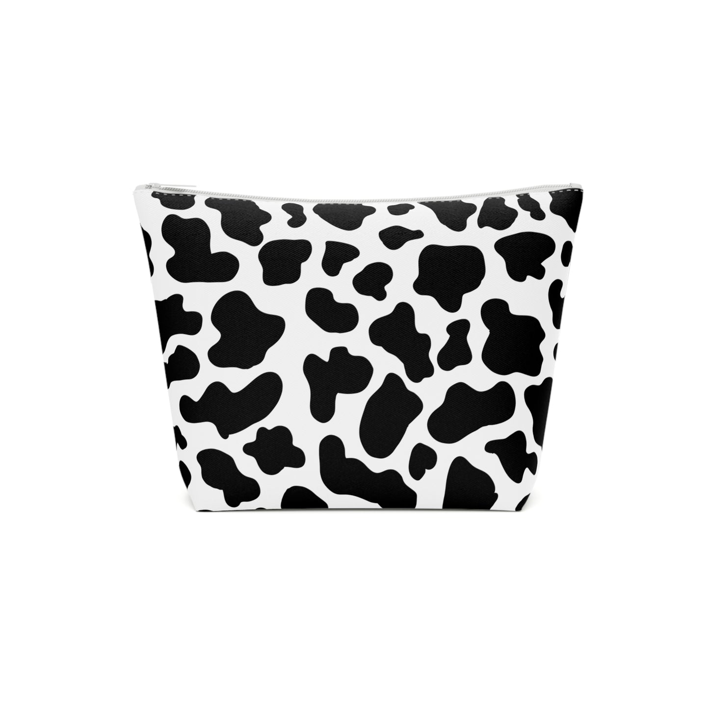 Personalized Cow Print Cosmetic Bag | Stylish Makeup Organizer, Gift for Her, Travel Essentials, Custom Name Pouch