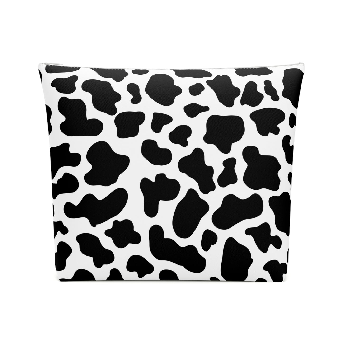 Personalized Cow Print Cosmetic Bag | Stylish Makeup Organizer, Gift for Her, Travel Essentials, Custom Name Pouch
