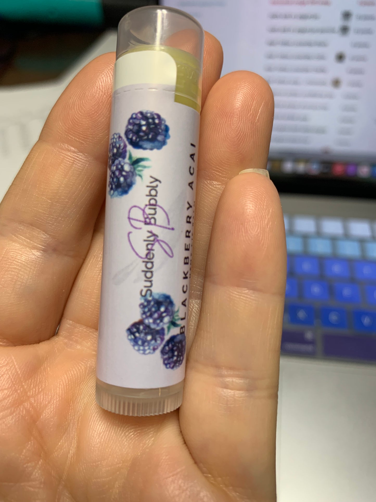 Blackberry Acai Hemp Lip Balm