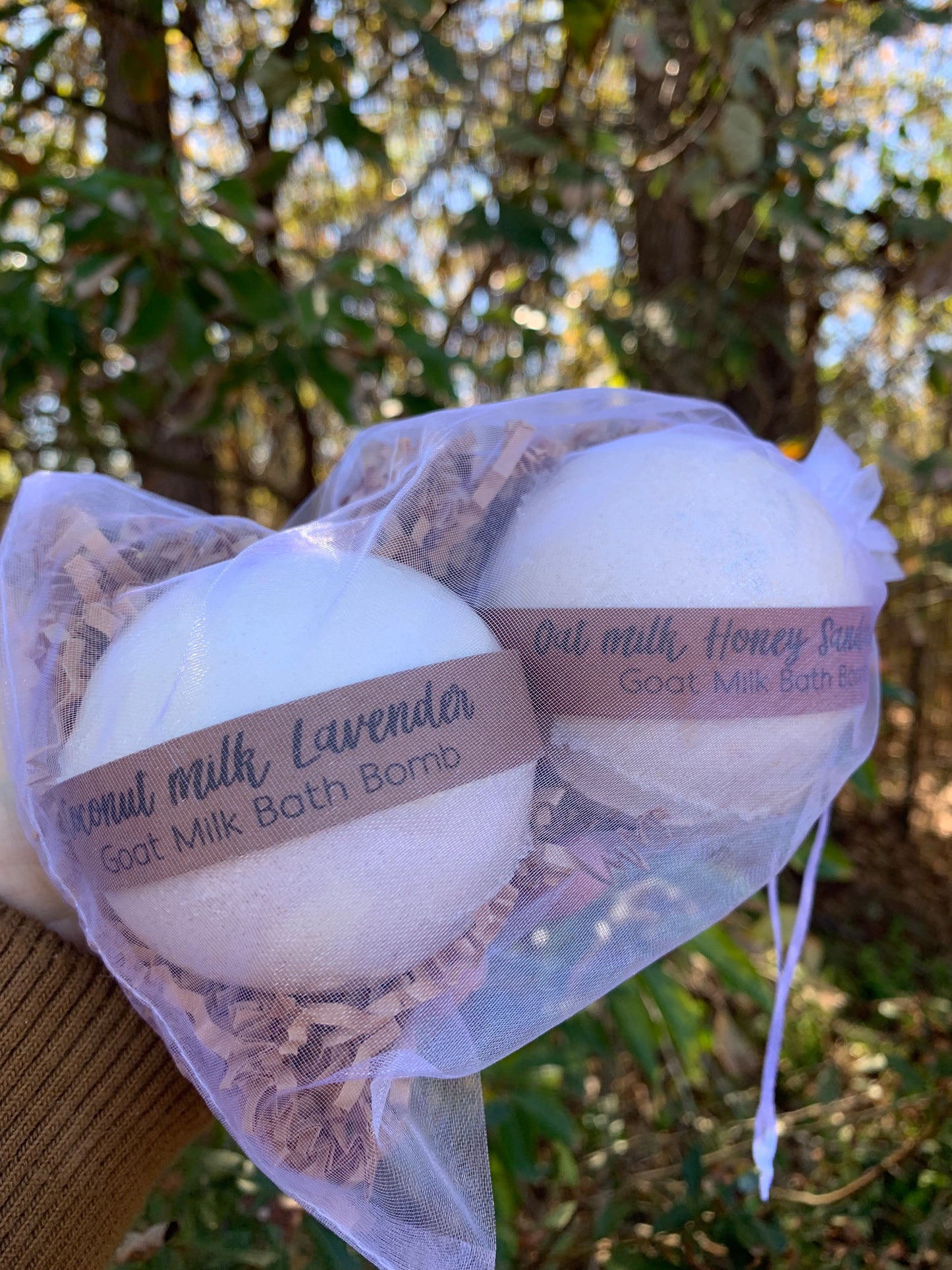 Goat Milk Bath Bombs