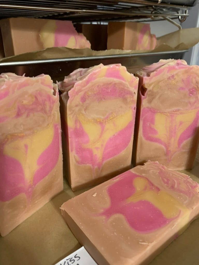 Sun-kissed Tall and Skinny 5 oz Soap bar