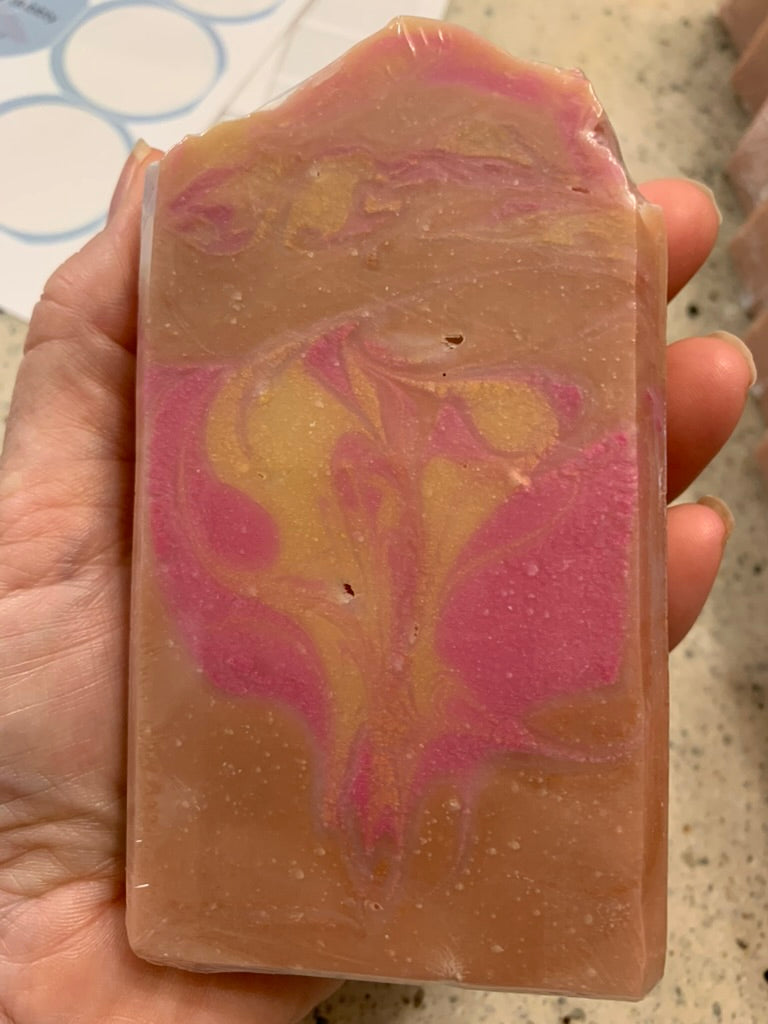 Sun-kissed Tall and Skinny 5 oz Soap bar