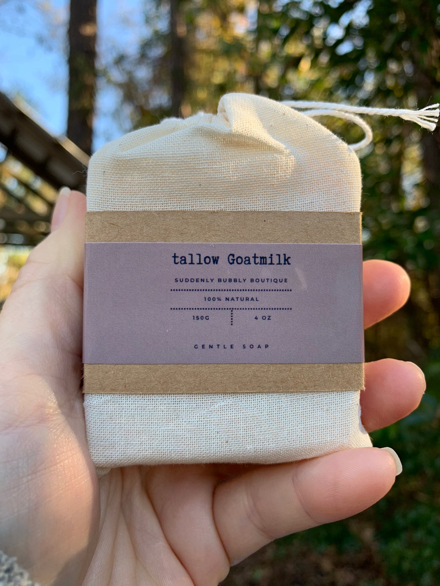 Pure & Simple Tallow & Goat Milk Soap | Unscented