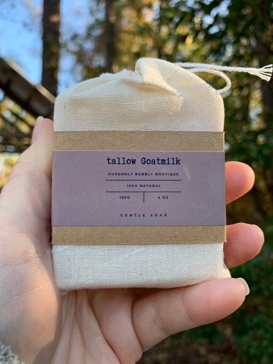 Pure & Simple Tallow & Goat Milk Soap | Unscented