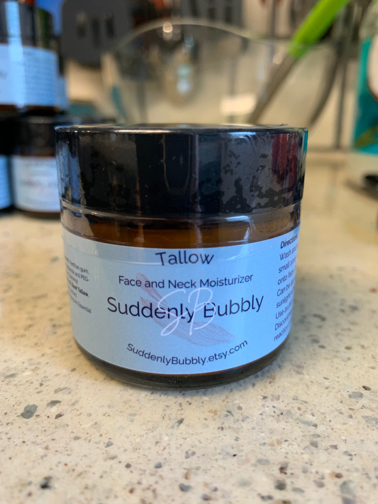 Tallow Face and Neck Moisturizer