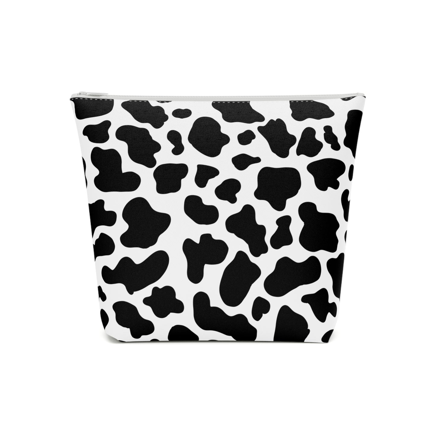 Personalized Cow Print Cosmetic Bag | Stylish Makeup Organizer, Gift for Her, Travel Essentials, Custom Name Pouch