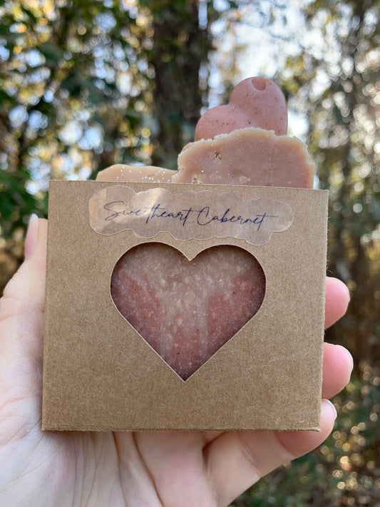 Sweetheart Cabernet Artisan Soap Bar | Suddenly Bubbly Boutique