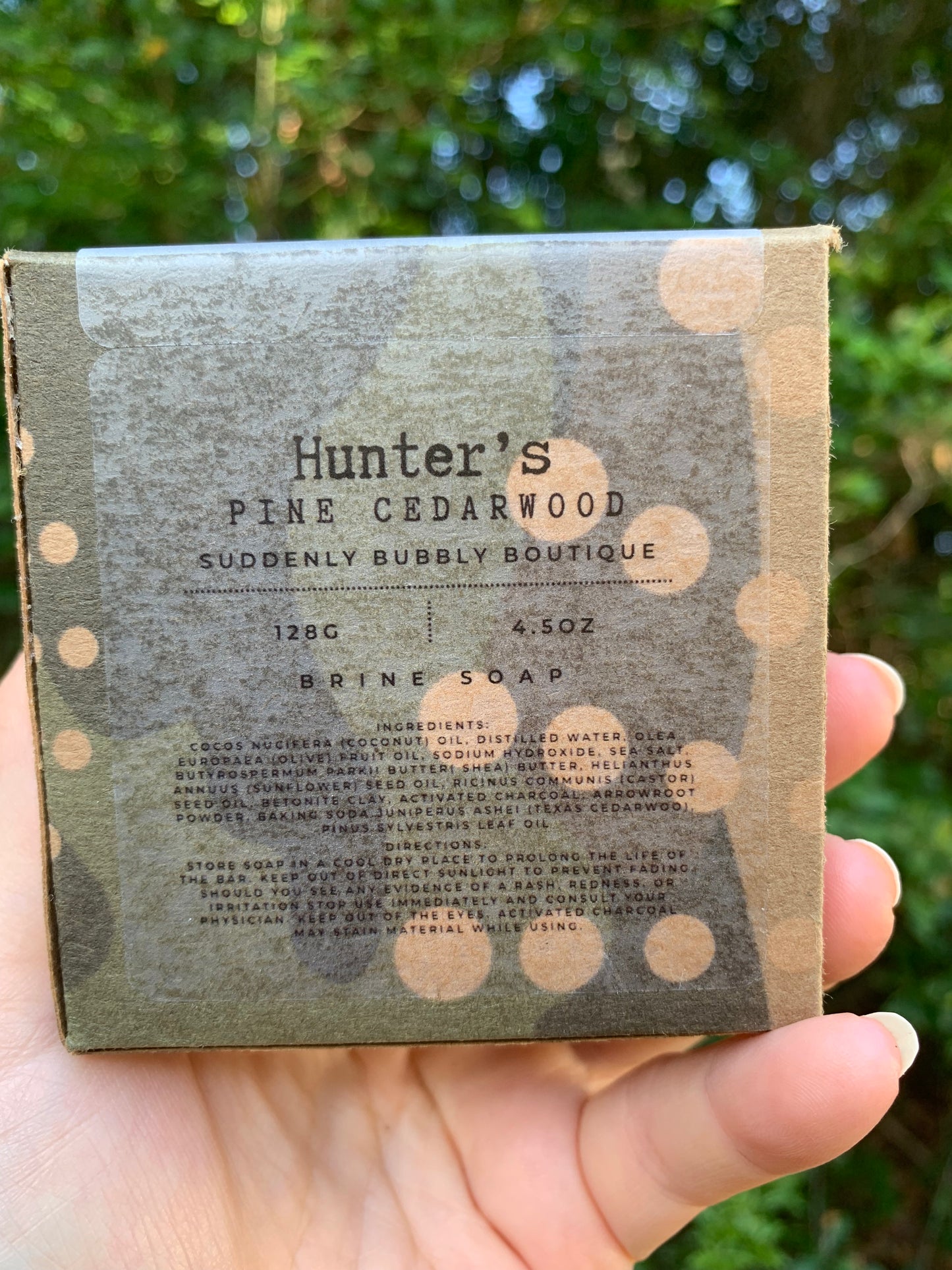 Hunter's Soap Bar | Suddenly Bubbly Boutique