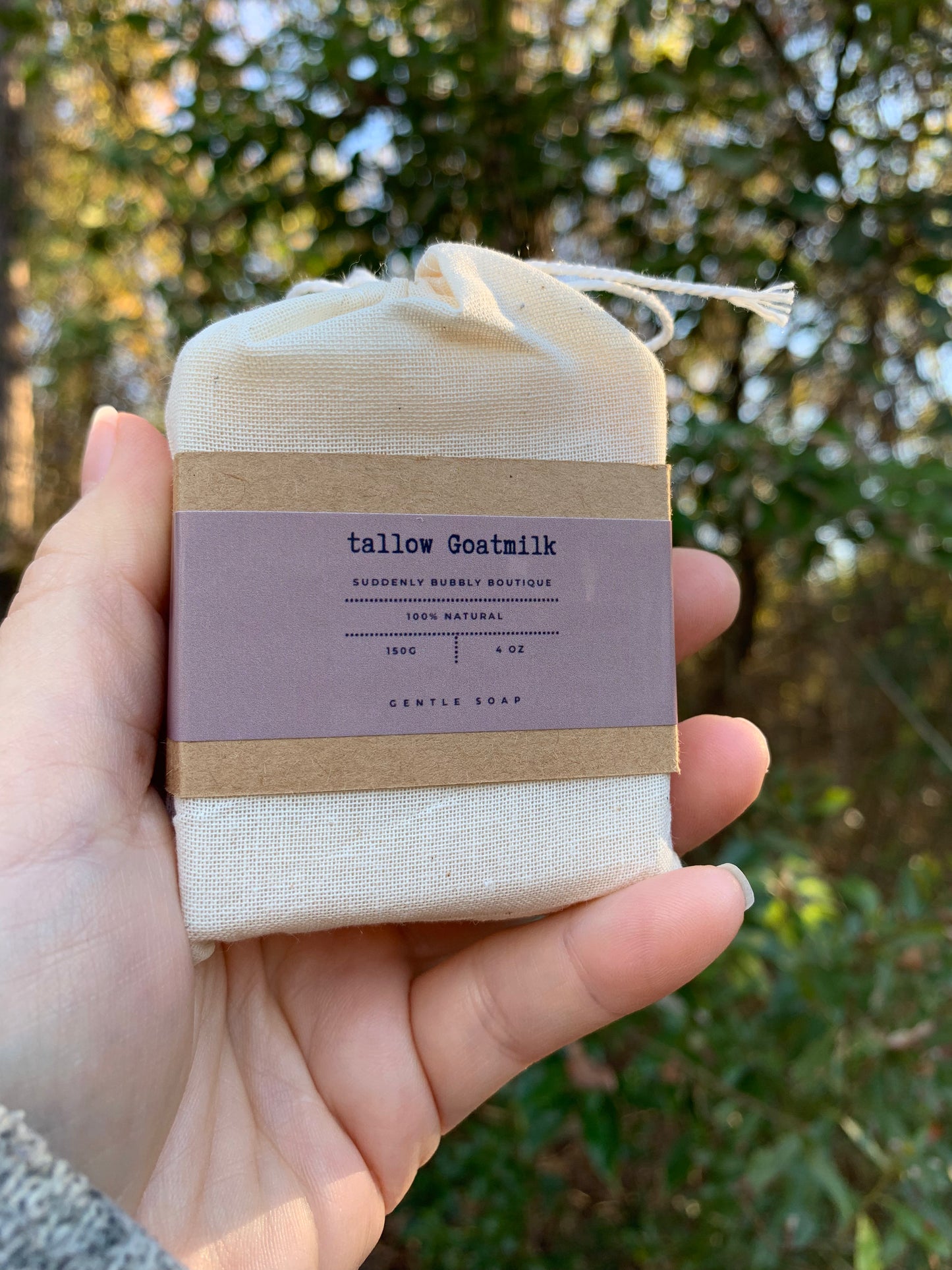 Pure & Simple Tallow & Goat Milk Soap | Unscented