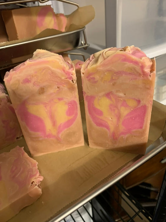 Sun-kissed Tall and Skinny 5 oz Soap bar