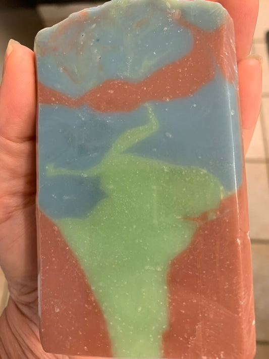 Cactus Agave Tall and Skinny 5 oz Soap bar