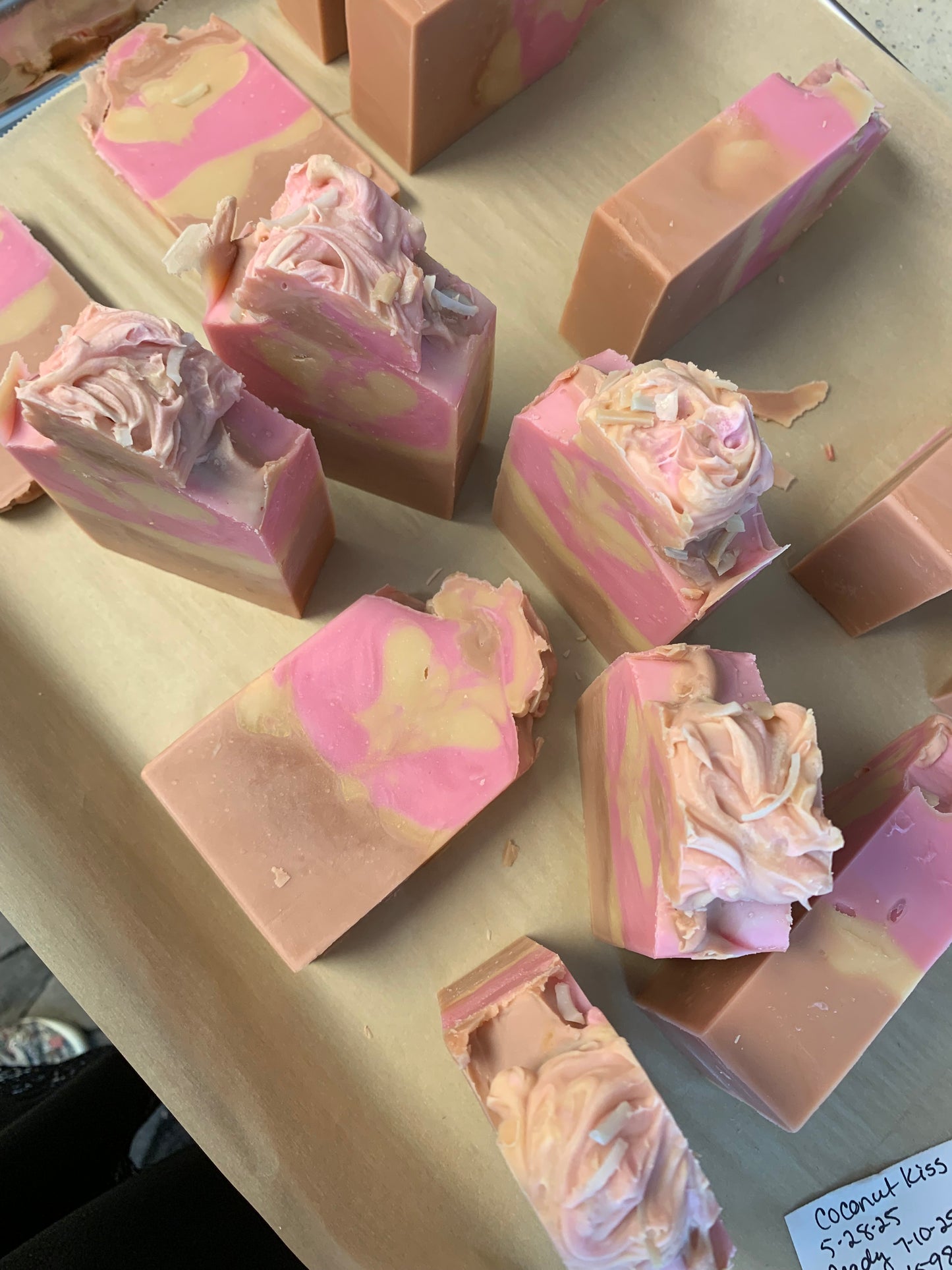 Coconut Kiss Tall and Skinny 5 oz Soap bar