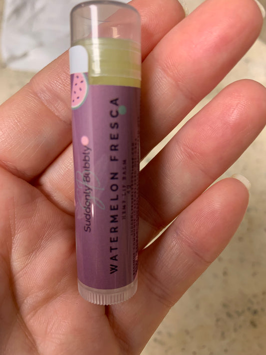 Watermelon Fresca Hemp Lip Balm