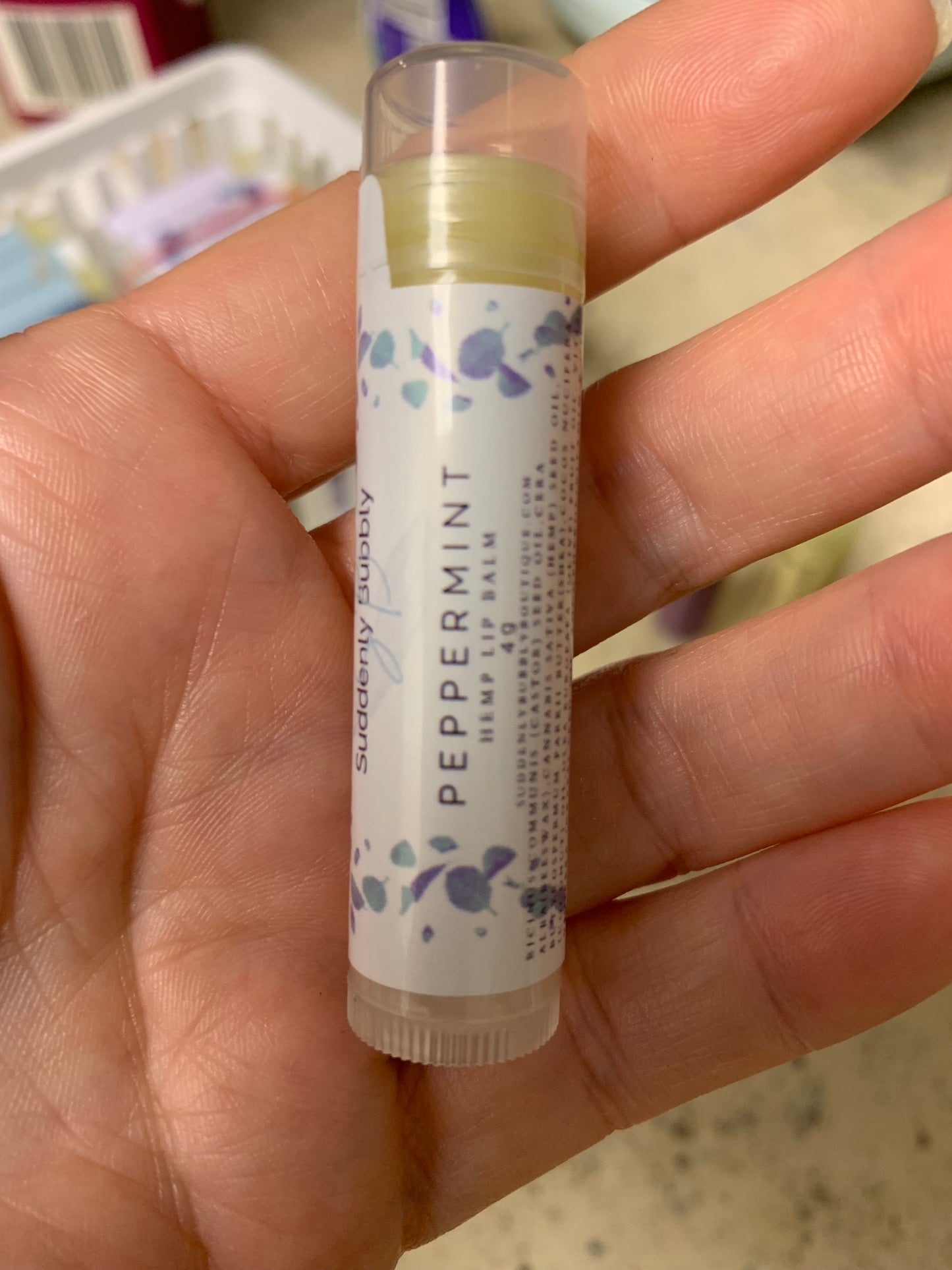 Peppermint Hemp Lip Balm