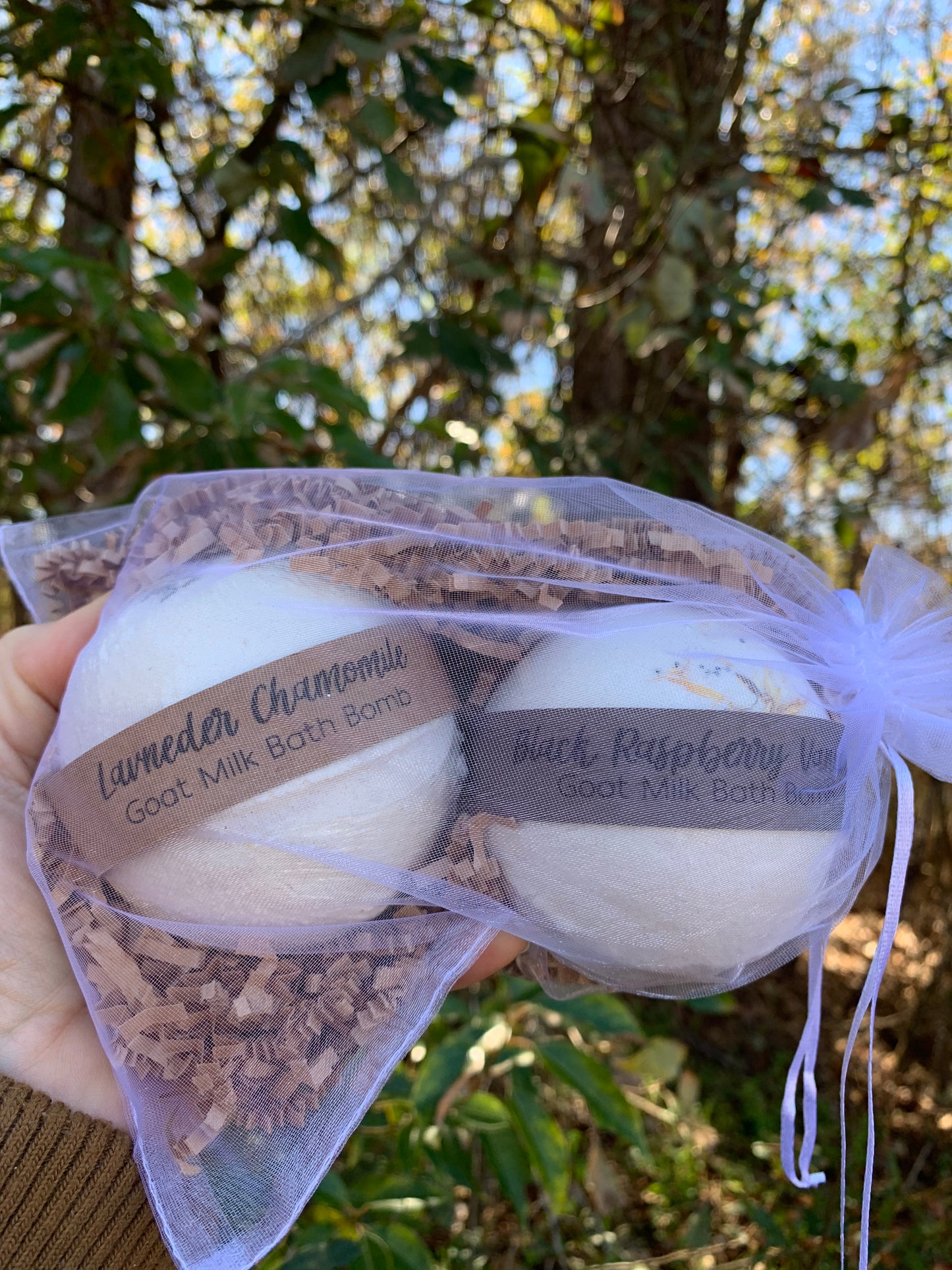 Goat Milk Bath Bombs