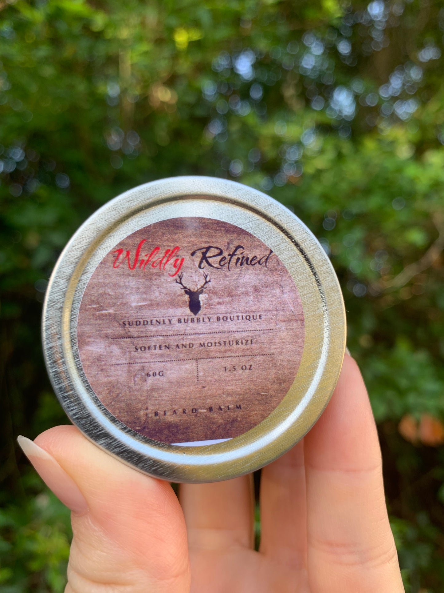 Wildly Refined Beard Balm – Suddenly Bubbly Boutique