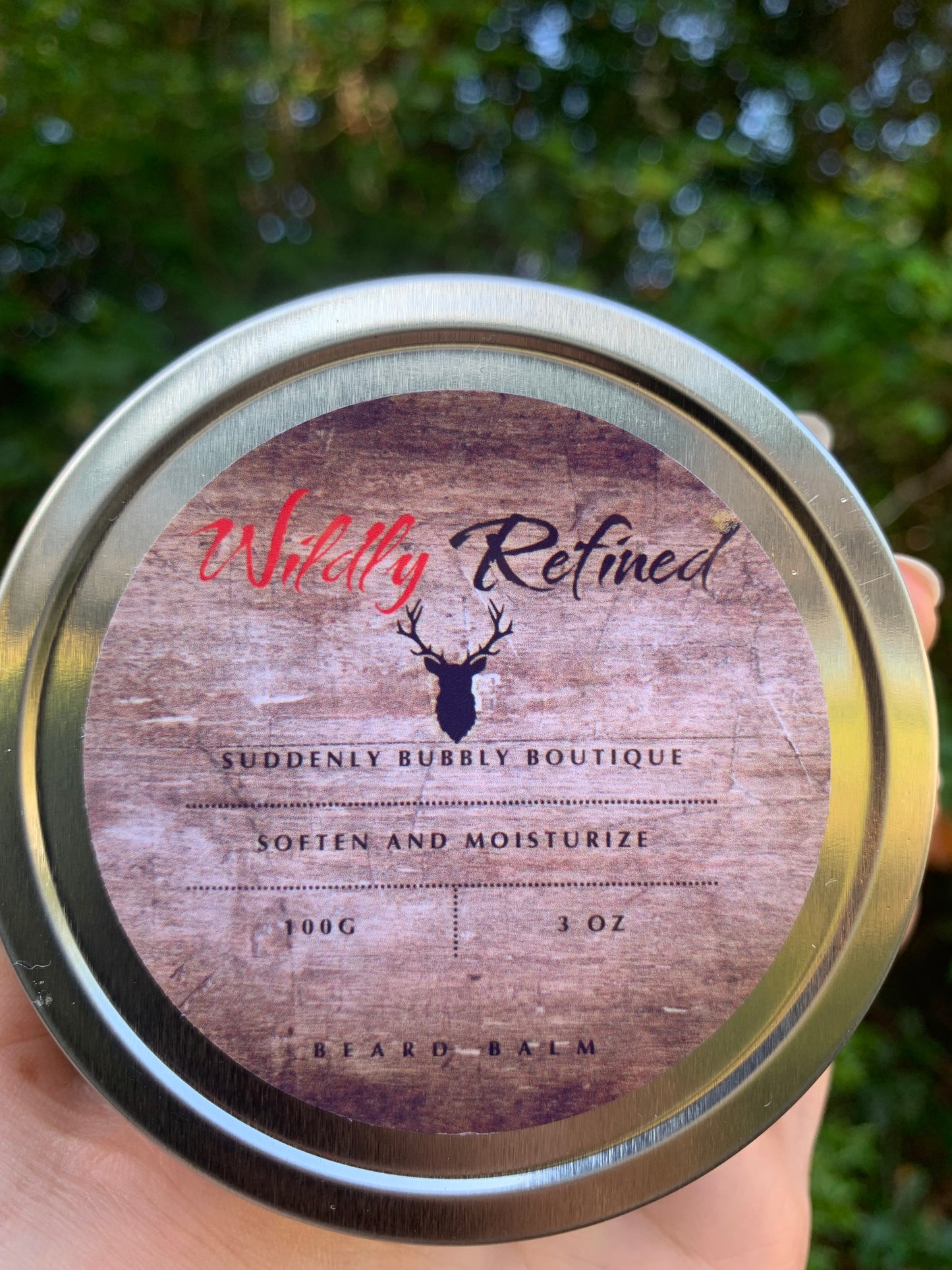 Wildly Refined Beard Balm – Suddenly Bubbly Boutique